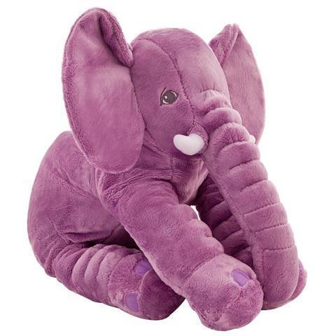 Elephant comforting pillow