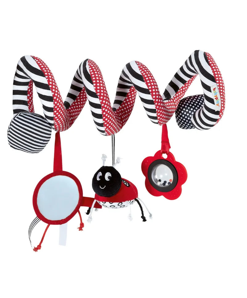 Soft Infant Crib Bed Stroller Toy Spiral Baby Toy for Newborn Gift Car Seat Educational Rattles Baby Towel Bebe Toys 0-12 Months