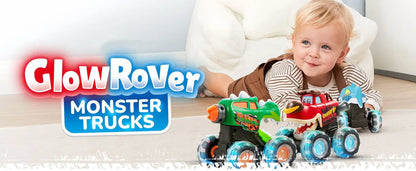 New kid's rC press illuminated toy car Monster Truck Destruction  Inertial sliding light Anti fall and impact resistant kid gift