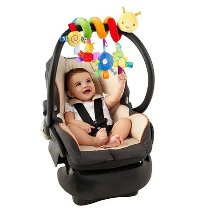 Soft Infant Crib Bed Stroller Toy Spiral Baby Toy for Newborn Gift Car Seat Educational Rattles Baby Towel Bebe Toys 0-12 Months