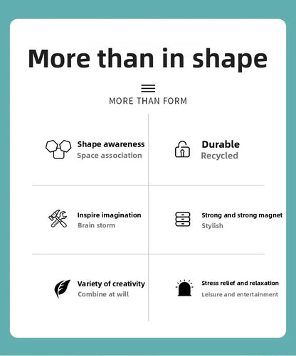 Hundred variations of magnetic rods early education building blocks assembly children's intellectual development assembled toys